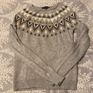 Ann Taylor Embellished Sweater - XS